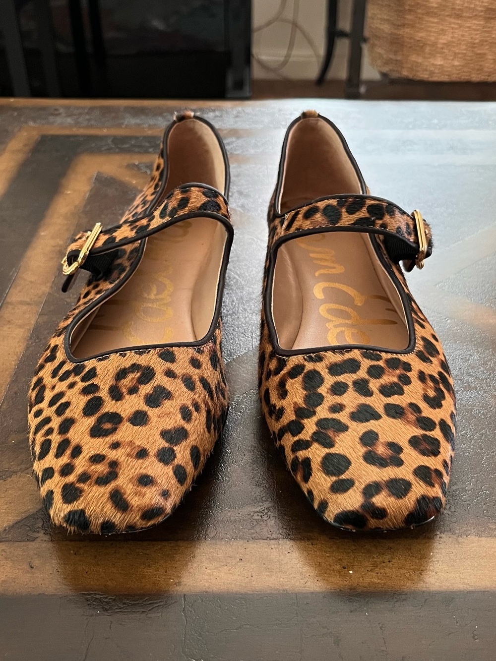 Sam Edelman Cheetah Print Flats Size 10 - Picture 5 of 8